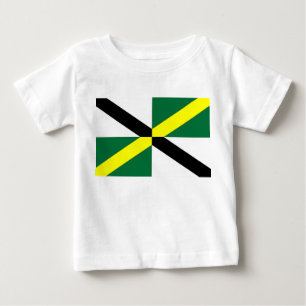 Baby T-Shirt met vlag van Monterey City, VS.