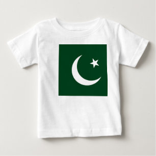 Baby T-shirt met vlag van Pakistan