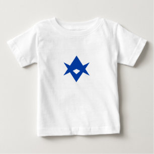 Baby T-shirt met vlag van Toyota City