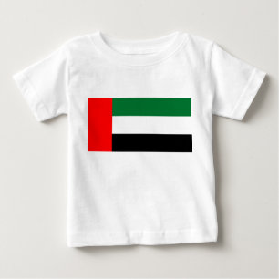 Baby T-shirt met vlag van Verenigde Arabische Emir