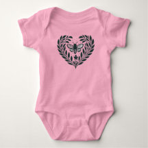 Baby T-shirt met vlinder en takken