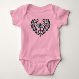 Baby T-shirt met vlinder en takken