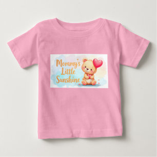 Baby T-shirt – Mooie teddybeer grafische jongen &