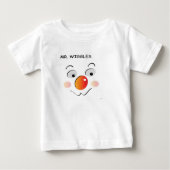 Baby T-shirt "Mr Wiggles" (Voorkant)