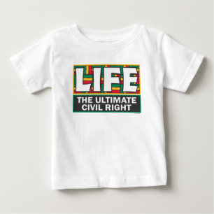 Baby t-shirt of eendelig.