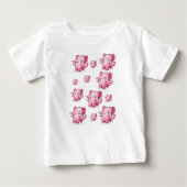 Baby T-shirt olifant (Voorkant)