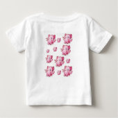 Baby T-shirt olifant (Achterkant)