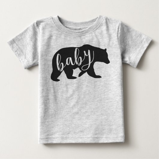 Baby T-Shirt Ook beschikbaar is mama en Papa (Voorkant)