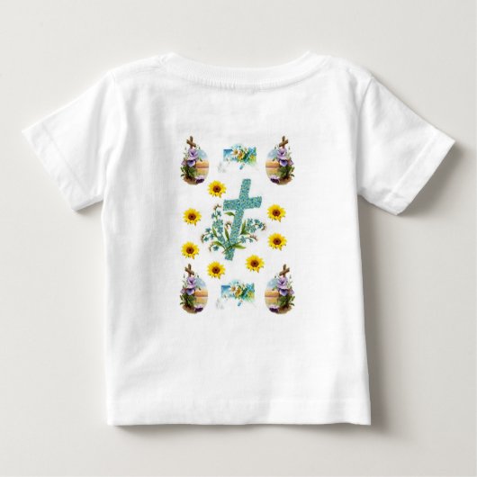 Baby T-shirt Pasen (Achterkant)