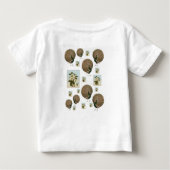 Baby T-shirt Peacock (Achterkant)