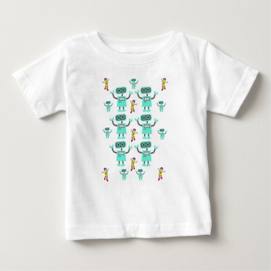 Baby T-Shirt Robot (Voorkant)
