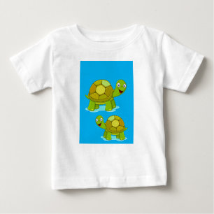Baby T-shirt schildpad