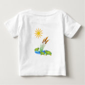 Baby T-shirt schildpad (Achterkant)