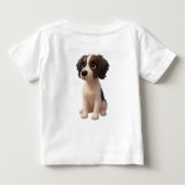 Baby T Shirt Sprollie Puppy (Achterkant)