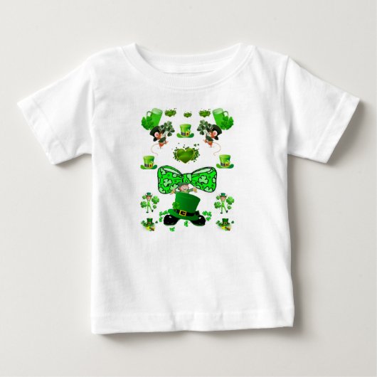 Baby T-shirt St. Patrick's Day (Voorkant)