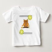 Baby T-shirt Uil (Voorkant)