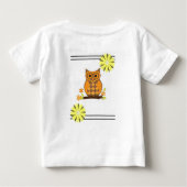 Baby T-shirt Uil (Achterkant)