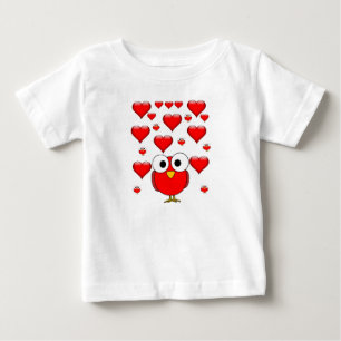 Baby T-shirt Valentijnsdag