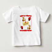Baby T-shirt Valentijnsdag (Voorkant)