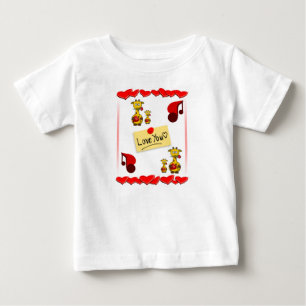 Baby T-shirt Valentijnsdag
