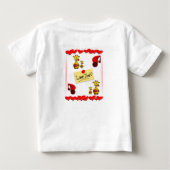 Baby T-shirt Valentijnsdag (Achterkant)