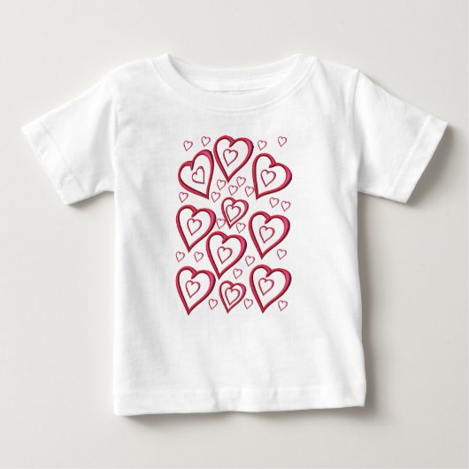 Baby T-shirt Valentijnsdag (Voorkant)