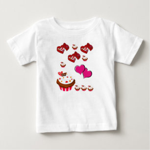 Baby T-shirt Valentijnsdag