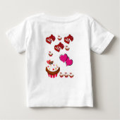 Baby T-shirt Valentijnsdag (Achterkant)