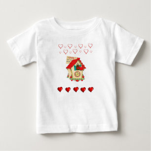 Baby T-shirt Valentijnsdag