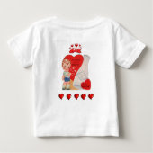 Baby T-shirt Valentijnsdag (Achterkant)