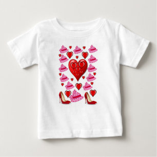 Baby T-shirt Valentijnsdag