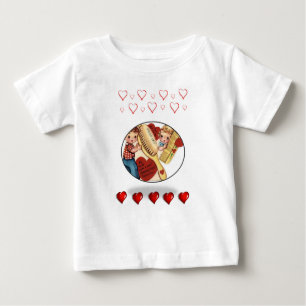 Baby T-shirt Valentijnsdag