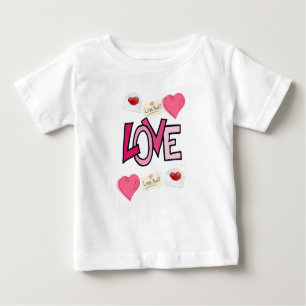 Baby T-shirt Valentijnsdag