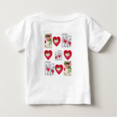 Baby T-shirt Valentijnsdag (Achterkant)