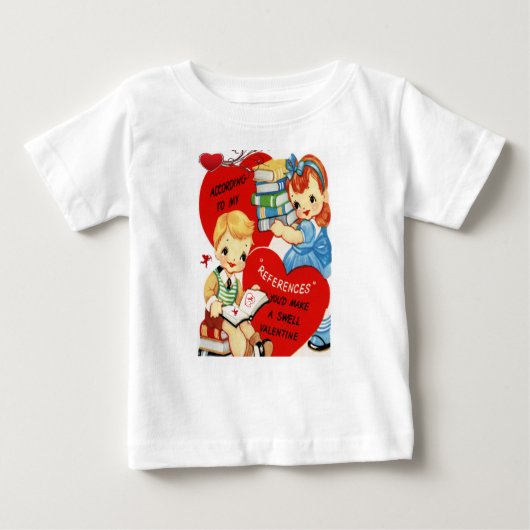 Baby T-shirt Valentijnsdag (Voorkant)