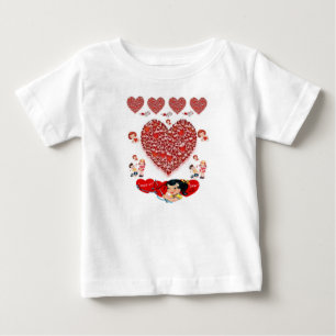 Baby T-shirt Valentijnsdag