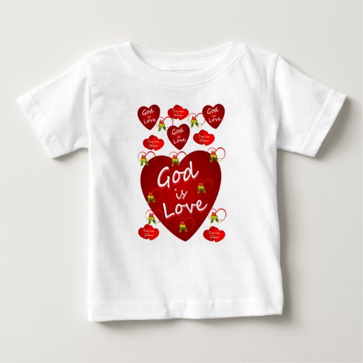 Baby T-shirt Valentijnsdag (Voorkant)