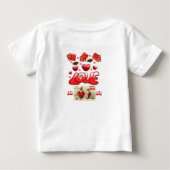 Baby T-shirt Valentijnsdag (Achterkant)