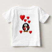 Baby T-shirt Valentijnsdag (Achterkant)