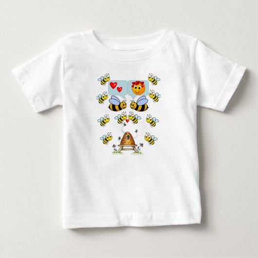 Baby T-shirt Valentijnsdag (Voorkant)