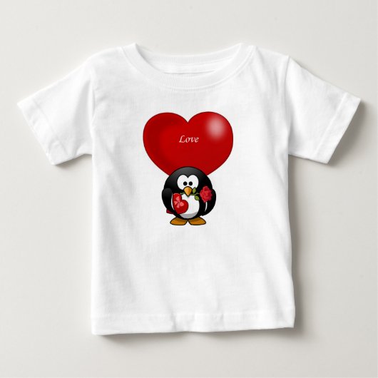 Baby T-shirt Valentijnsdag (Voorkant)