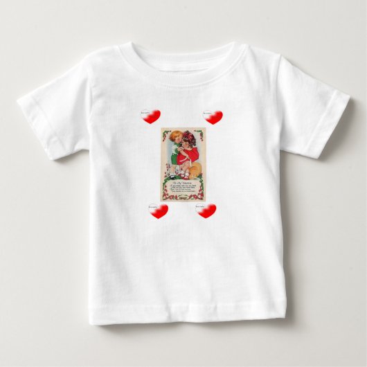 Baby T-shirt Valentijnsdag (Voorkant)