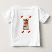 Baby T-shirt Valentijnsdag (Achterkant)