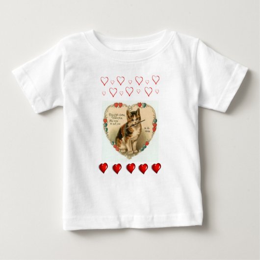 Baby T-shirt Valentijnsdag (Voorkant)