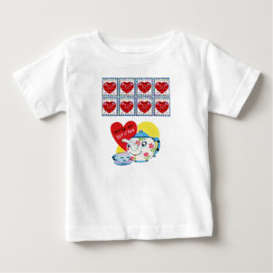Baby T-shirt Valentijnsdag