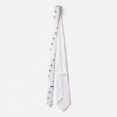 Baby t-shirt van de schedel stropdas (Achterkant)