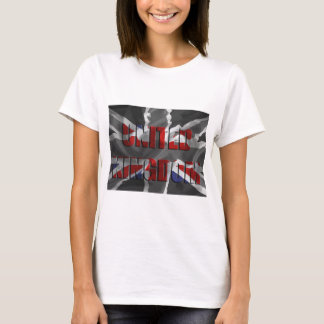 Baby t-shirt van de Union Jack-dames