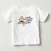 Baby t-shirt van oom (Voorkant)