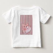 Baby T-shirt varken (Achterkant)