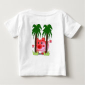 Baby T-shirt varken (Achterkant)